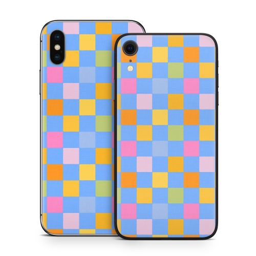 Eclectic Checker iPhone X Series Skin