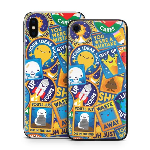 Eff Right Off iPhone X Series Skin