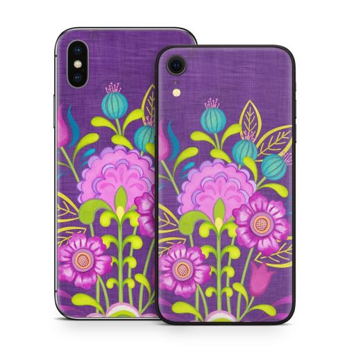 Floral Bouquet iPhone X Series Skin