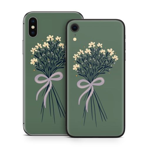 Floral Bouquet Bow  iPhone X Series Skin