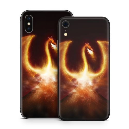 Fire Dragon iPhone X Series Skin