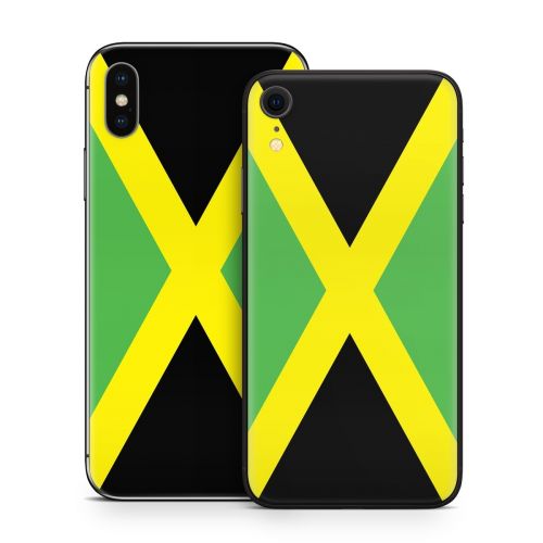 Jamaican Flag iPhone X Series Skin