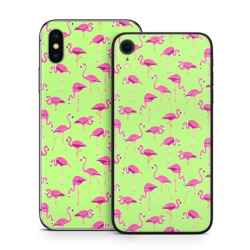 Flamingo Day iPhone X Series Skin