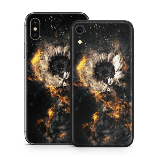 Flower Fury iPhone X Series Skin