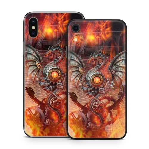 Furnace Dragon iPhone X Series Skin