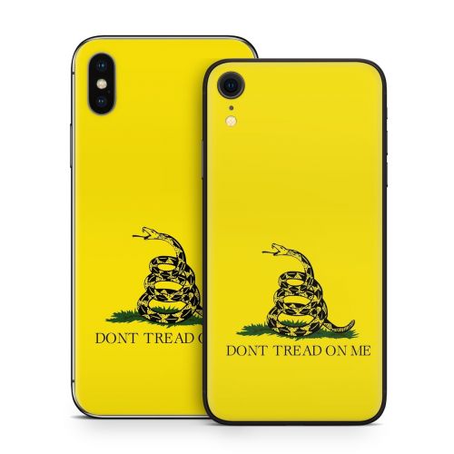 Gadsden Flag iPhone X Series Skin