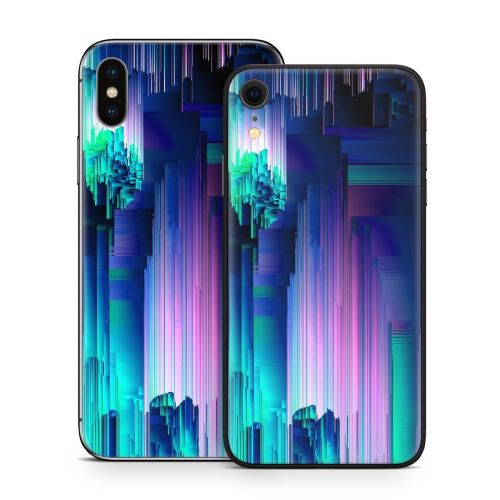 Glitch Trip iPhone X Series Skin