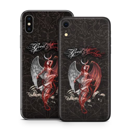 Good and Evil iPhone X Series Skin