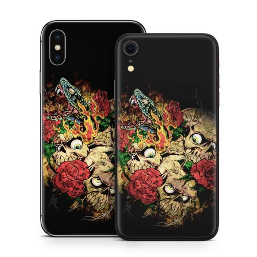Gothic Tattoo iPhone X Series Skin