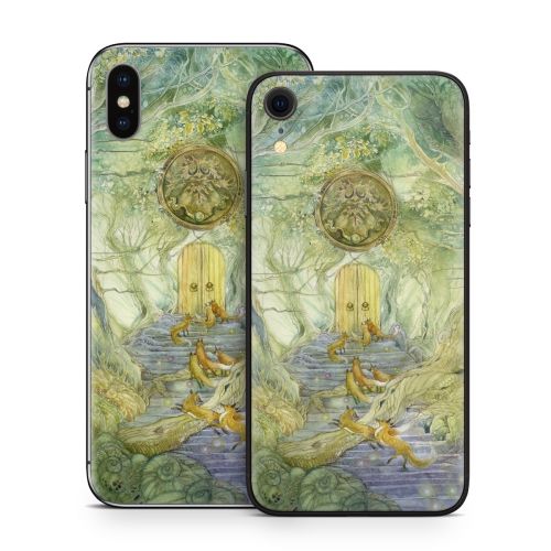 Green Gate iPhone X Series Skin