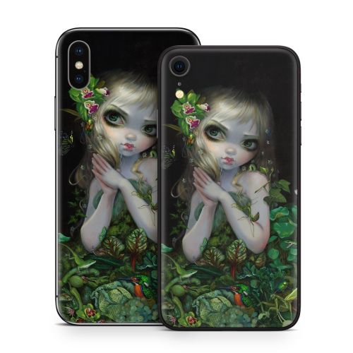 Green Goddess iPhone X Series Skin