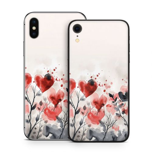 Heart Garden iPhone X Series Skin