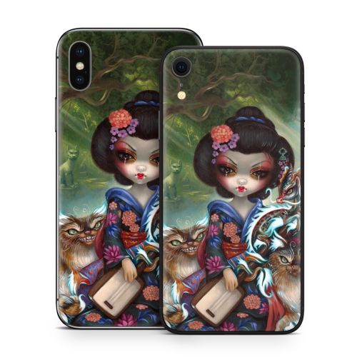Kirin and Bakeneko iPhone X Series Skin
