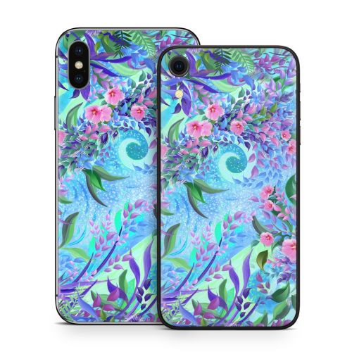 Lavender Flowers iPhone X Series Skin