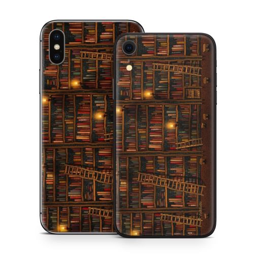 Library iPhone X Series Skin