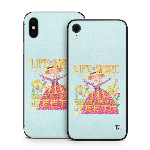 Life is Short iPhone X Series Skin