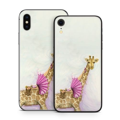 Lounge Giraffe iPhone X Series Skin