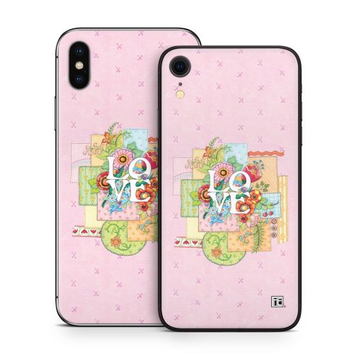 Love And Stitches iPhone X Series Skin