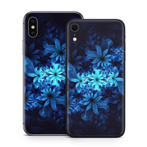 Luminous Flowers iPhone X Series Skin