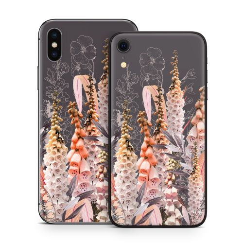 Lupines Chocolate iPhone X Series Skin