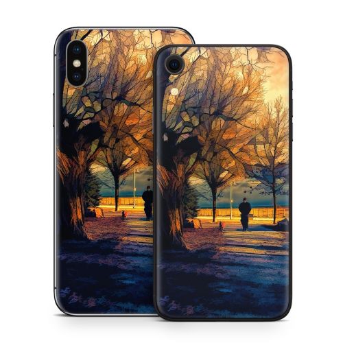 Man and Dog iPhone X Series Skin