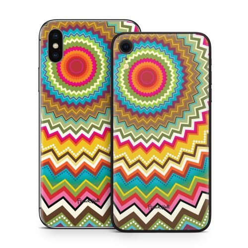 Mosaic Burst iPhone X Series Skin