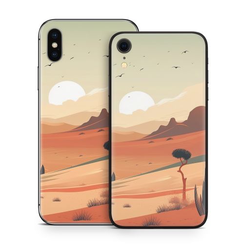 Meandering Desert iPhone X Series Skin