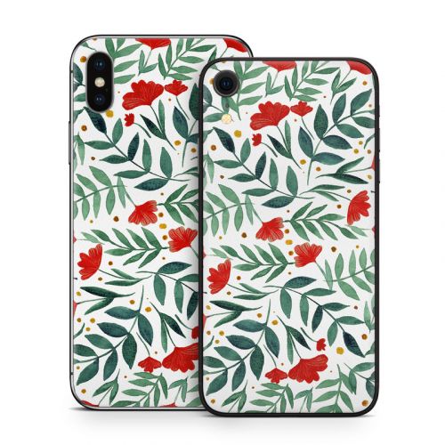 Magical Florals iPhone X Series Skin