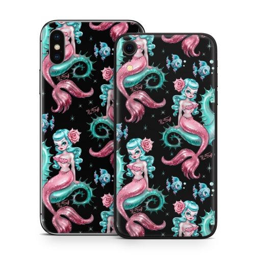 Mysterious Mermaids iPhone X Series Skin