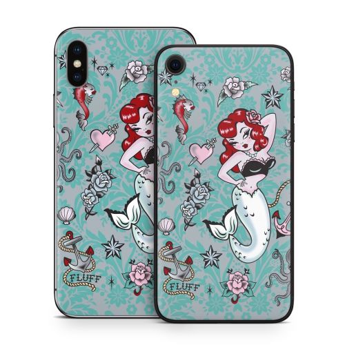 Molly Mermaid iPhone X Series Skin