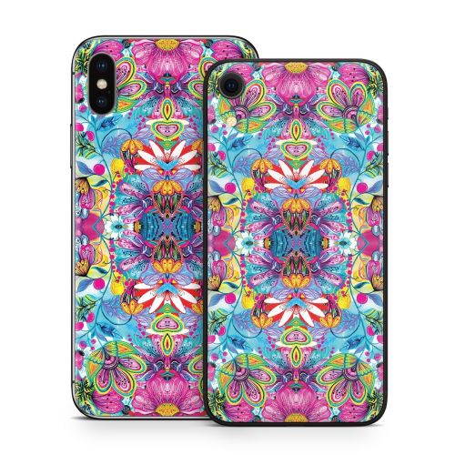 Multicolor World iPhone X Series Skin