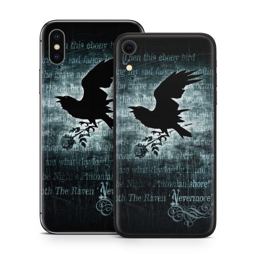 Nevermore iPhone X Series Skin