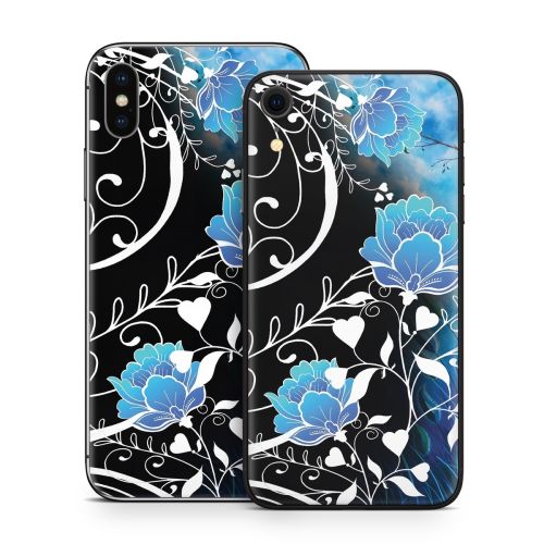 Peacock Sky iPhone X Series Skin