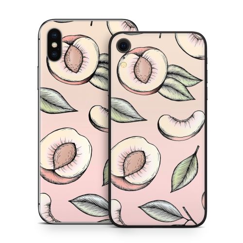 Peach Please iPhone X Series Skin