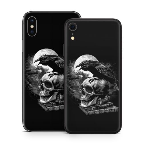 Poe's Raven iPhone X Series Skin