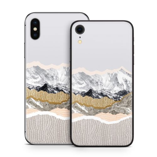 Pastel Mountains iPhone X Series Skin