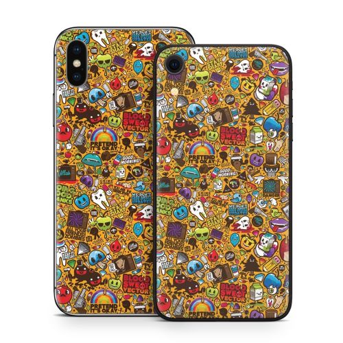 Psychedelic iPhone X Series Skin