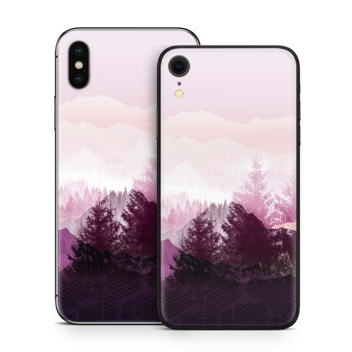 Purple Horizon iPhone X Series Skin