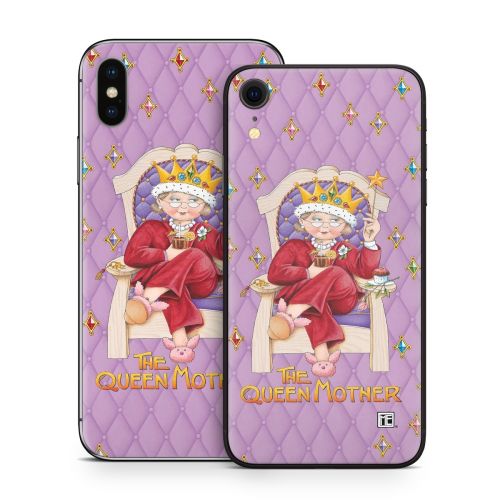 Queen Mother iPhone X Series Skin
