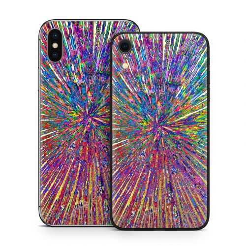Rainbow Burst iPhone X Series Skin