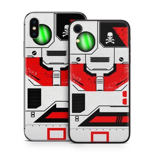 Red Valkyrie iPhone X Series Skin