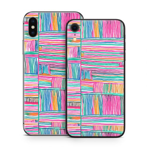 Relaxing Stripes iPhone X Series Skin