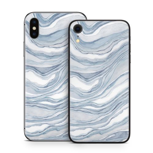 Sandstone Indigo iPhone X Series Skin