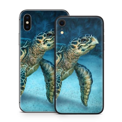 Sea Turtle iPhone X Series Skin