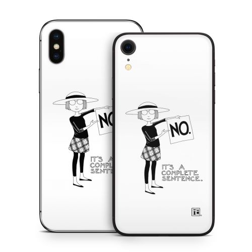 Sentence iPhone X Series Skin