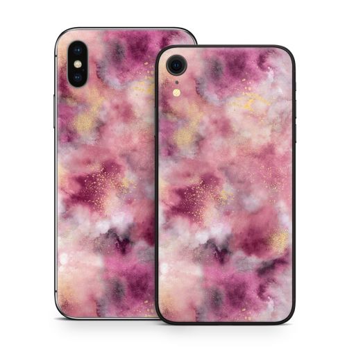 Smoky Marble Watercolor iPhone X Series Skin