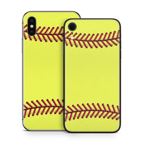Softball iPhone X Series Skin