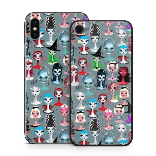 Spooky Dolls iPhone X Series Skin