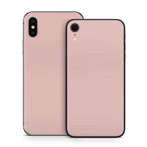 Solid State Faded Rose iPhone X Series Skin