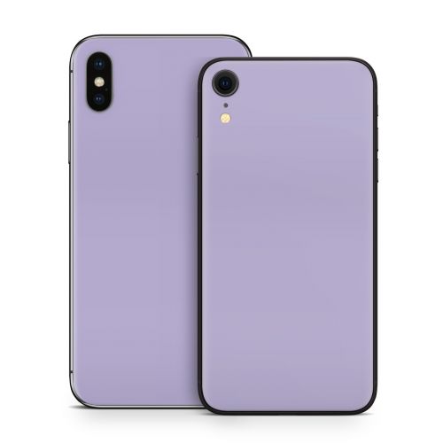 Solid State Lavender iPhone X Series Skin